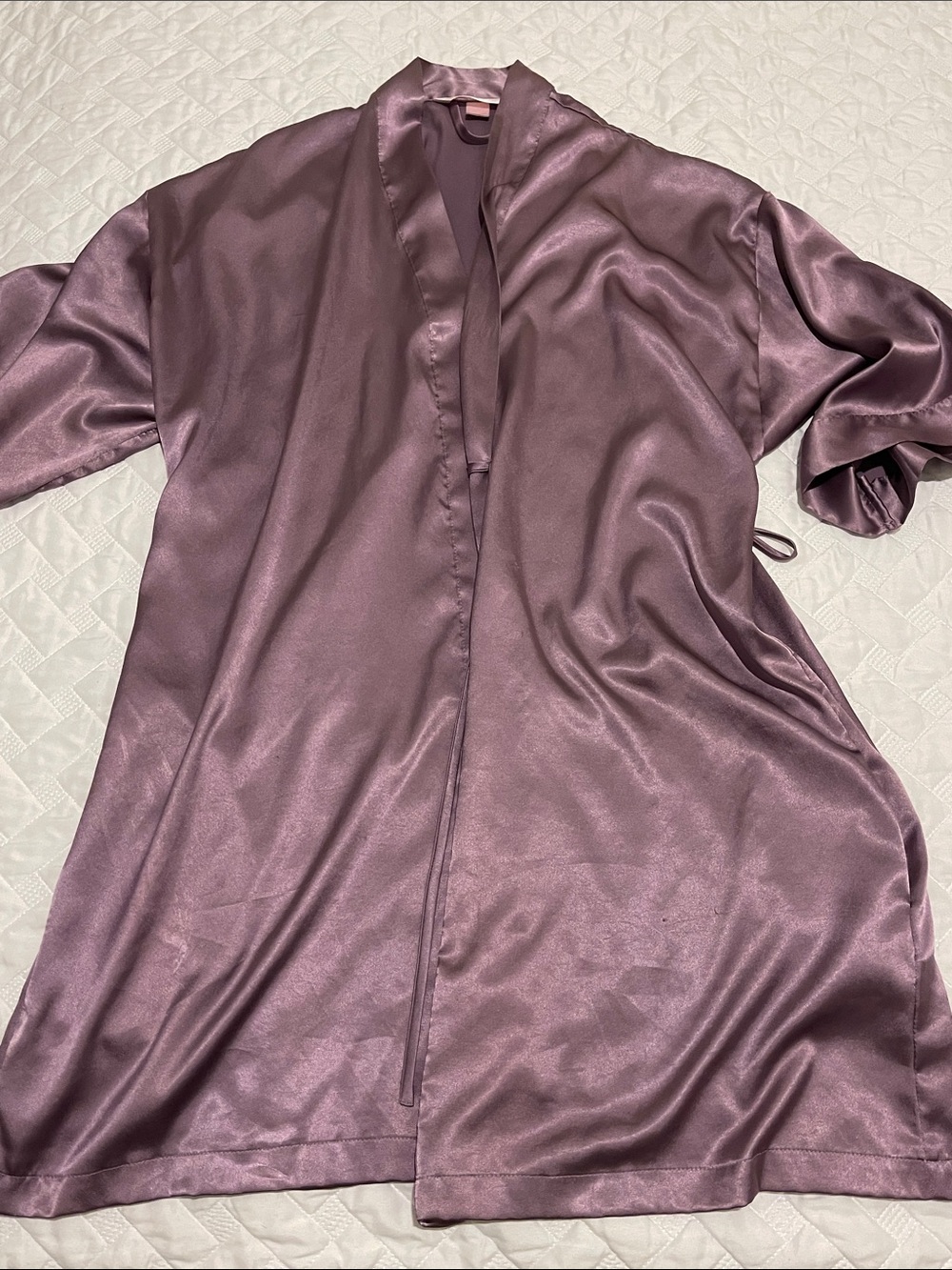 Victoria's Secret angel Satin lavender Robe s/m